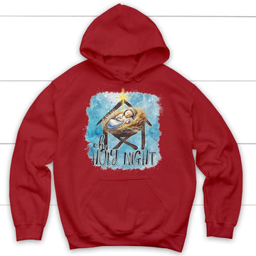 Oh Holy Night Christmas Hoodie
