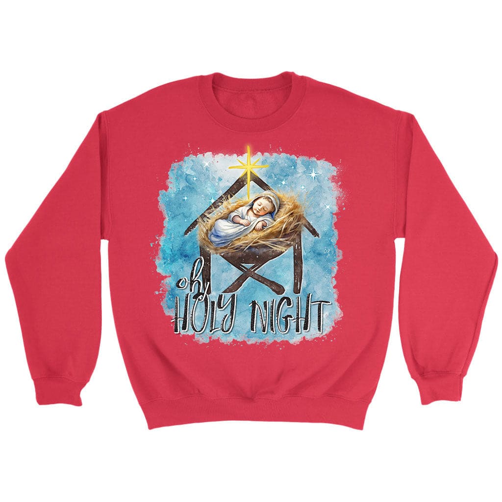 Oh Holy Night Christmas Sweatshirt