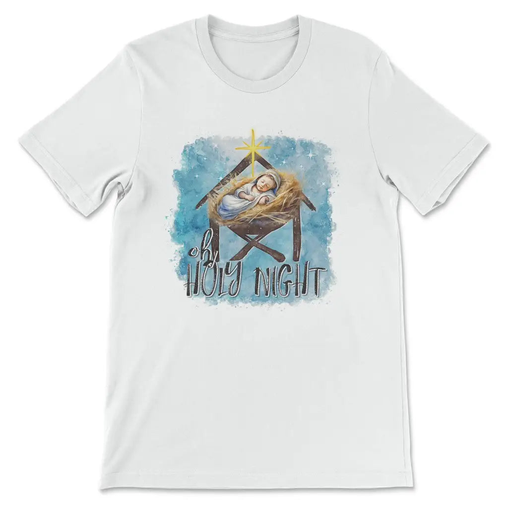Oh Holy Night Christmas T-shirt