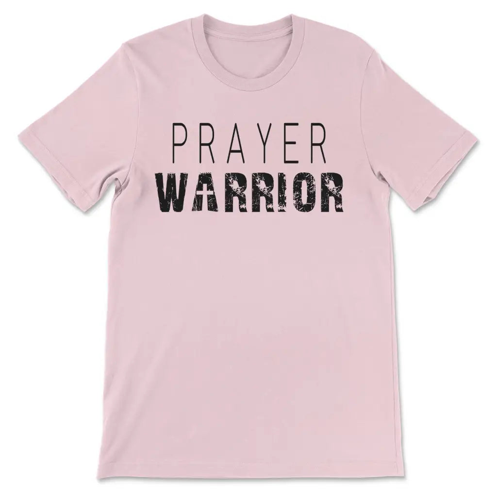 Personalized Prayer Warrior T-shirt With Custom Name or Church Name