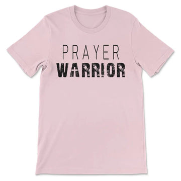 Personalized Prayer Warrior T-shirt With Custom Name or Church Name