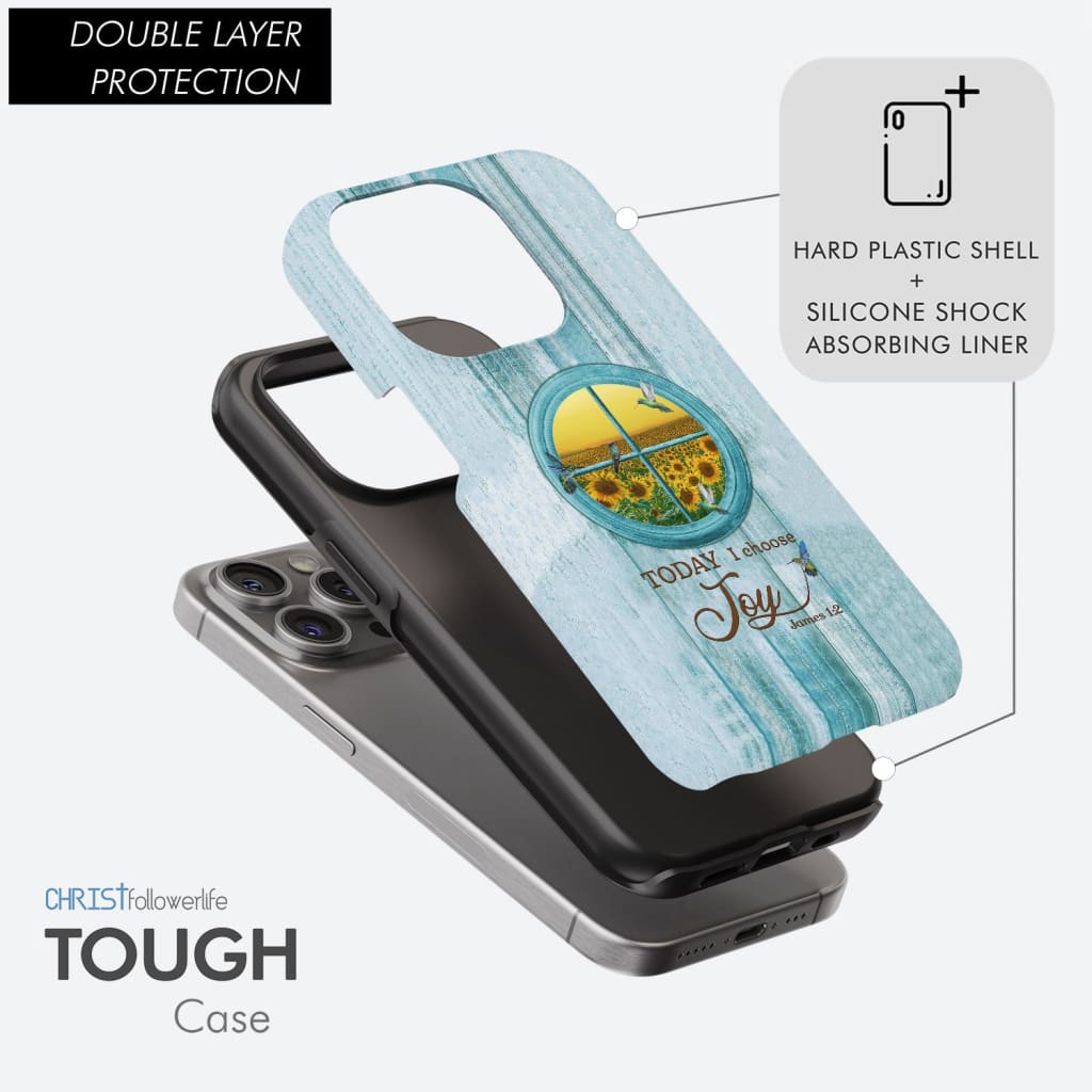 Today I choose Joy hummingbird sunflower phone case