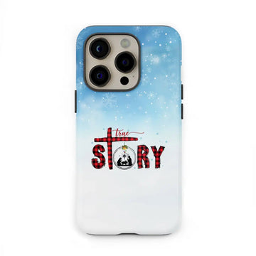 True story Christmas phone case